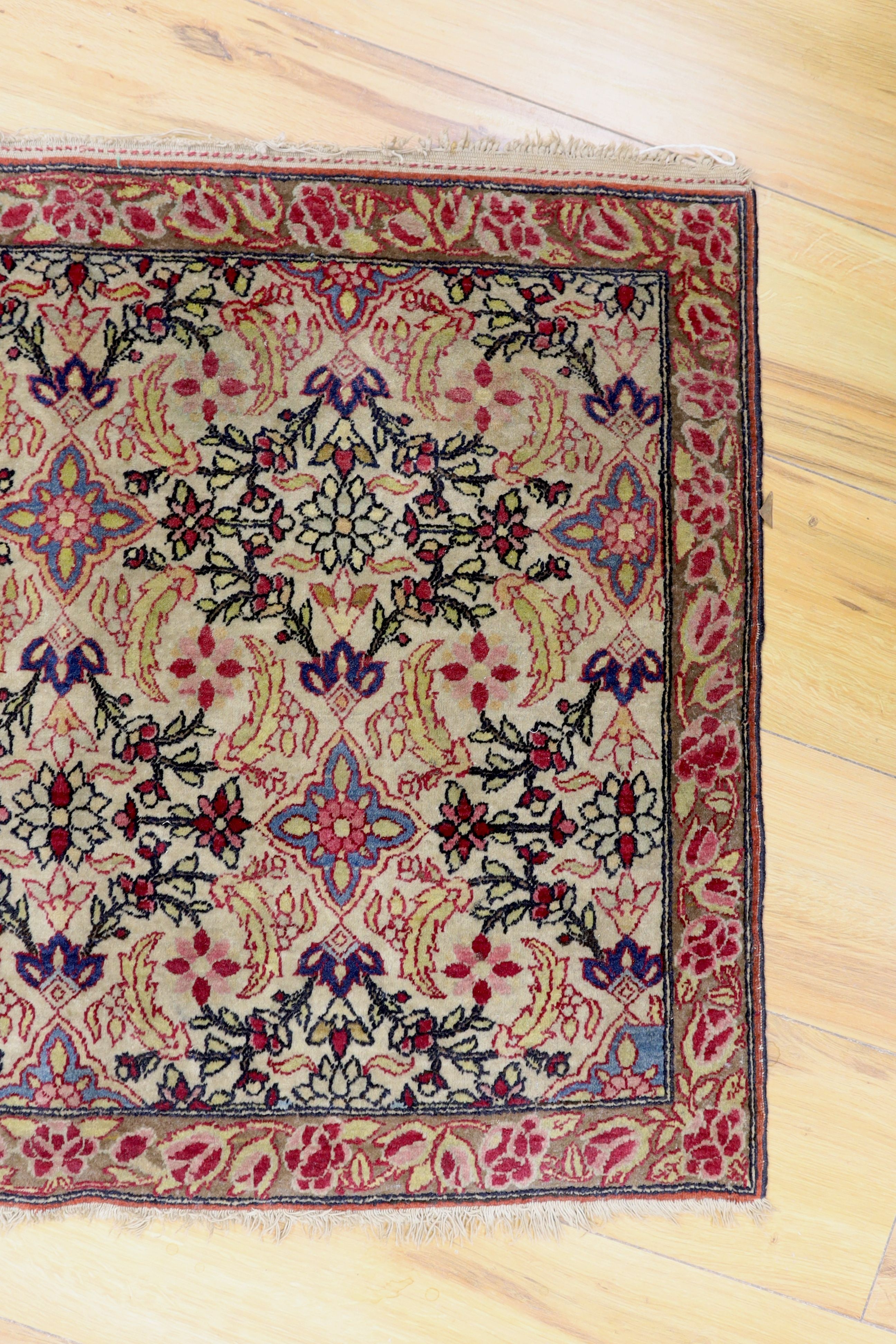 A North West Persian style prayer rug 62x83cm